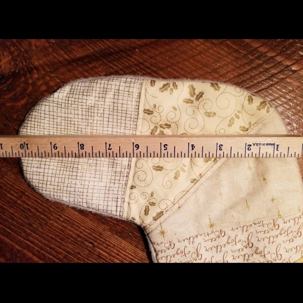 Patchwork Stocking - Handmade   - Picture 4 of 6